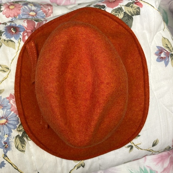 Headslip Burt Orange Wool Hat - Picture 5 of 5